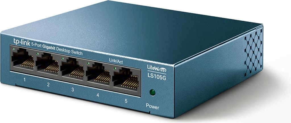 TP-Link 5-Port Desktop Switch (10/100/1000Mbit/s), Produktbild 