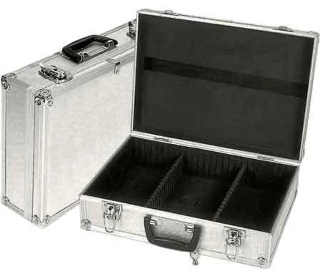 Coffret à outils vide avec 2 clés de sécurité - Modèle Pro Anthracite - 4