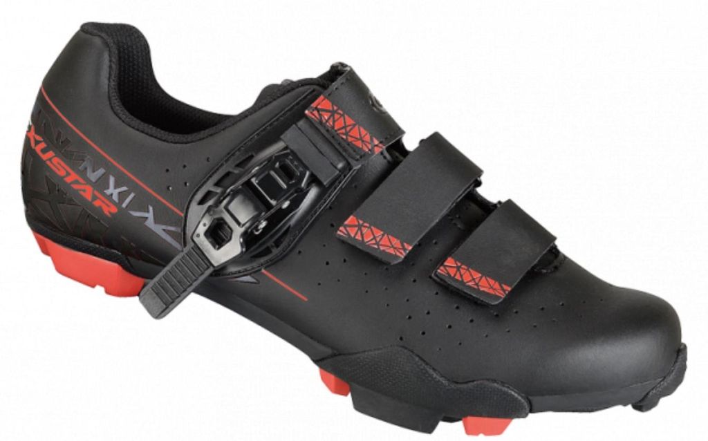 EXUSTAR SM3310B Schwarz/Rot Laufflächen - 37