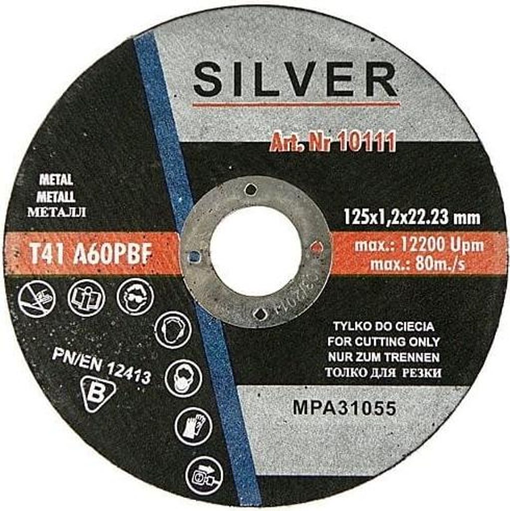 METALL-TRENNSCHEIBE 125 x 1,0 x 22,2 mm