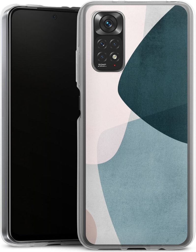 DeinDesign Handyhülle für Xiaomi Redmi Note 11 4G Silikon Hülle Case Smartphone Schutzhülle Boho Malerei Muster