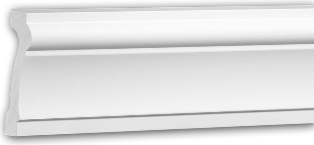 PROFHOME 151383 Wand- und Friesleiste Stuckleiste Zierleiste Friesleiste 2 m
