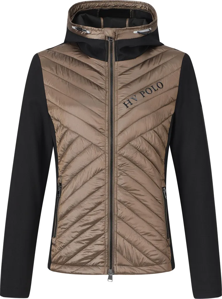 Veste HV Polo Tech-Shell HVPEve pour l'équitation, coloris straw, T. L