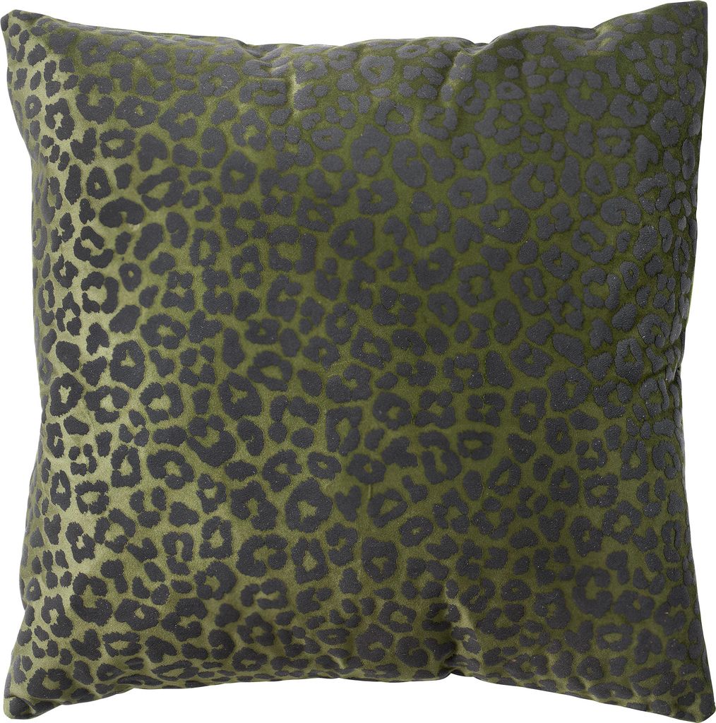Dutch Decor Dekokissen Mit Tiermuster Suri 45x45 cm Grün