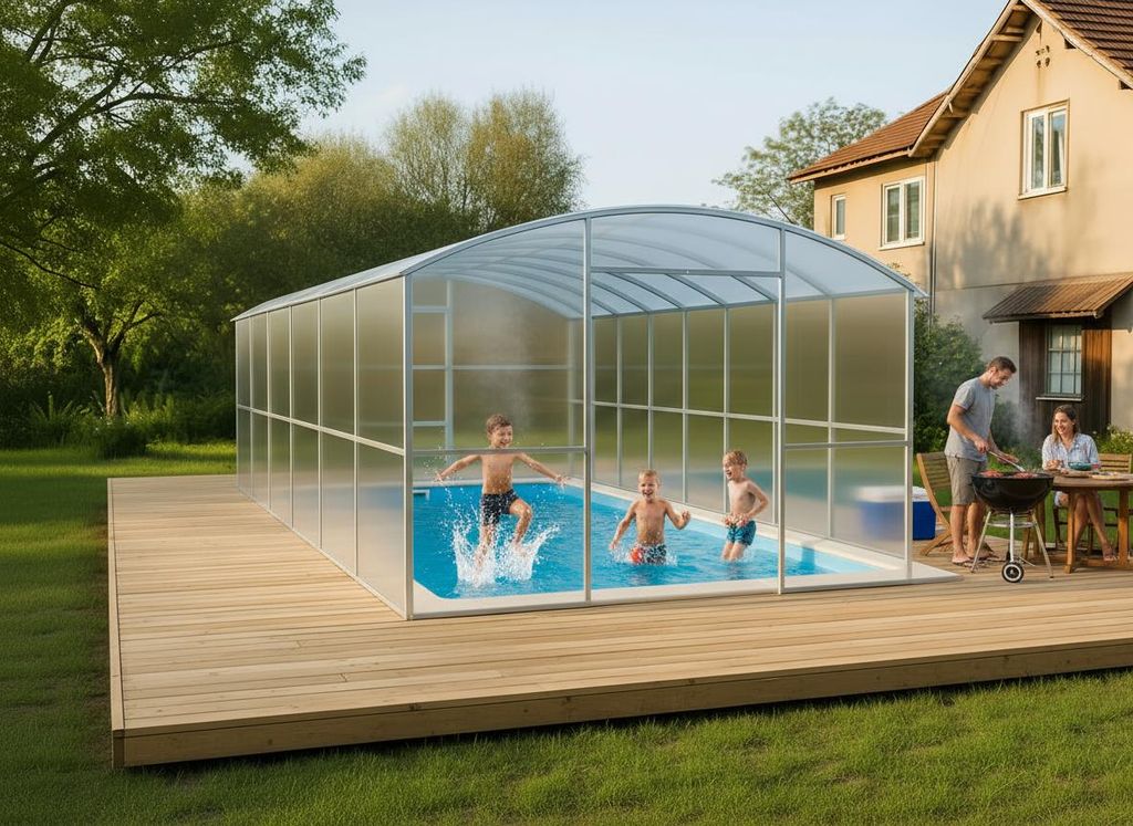 Poolabdeckung von Garten Dream "Avalon" 3x6M mit 6mm Produktbild 