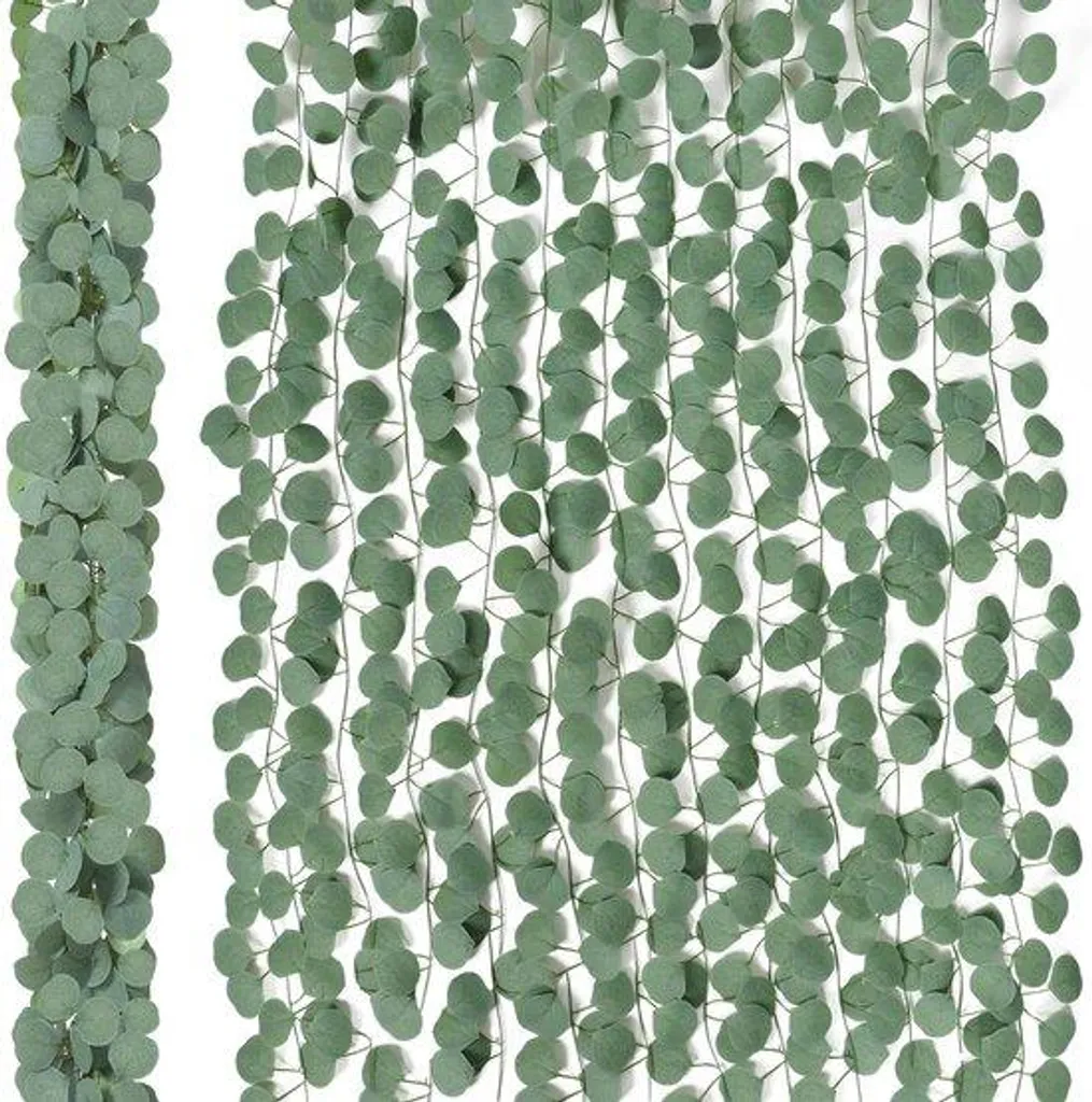 Décoration de table mariage eucalyptus artificiel 200cm pour fête
