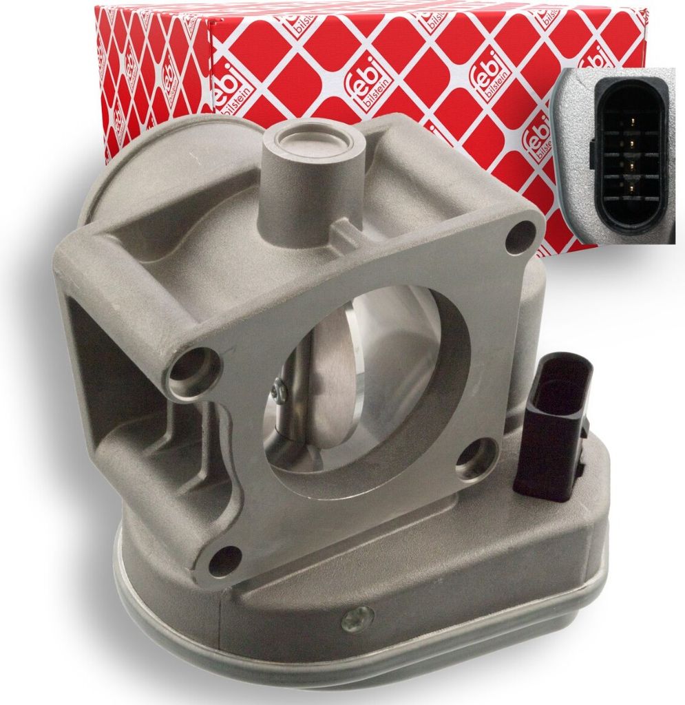 FEBI BILSTEIN 107021 Drosselklappe für OPEL Corsa C Schrägheck (X01) Meriva A (X03) Astra H Caravan (A04) Astra H Schrägheck (A04) Astra G CC (T98)