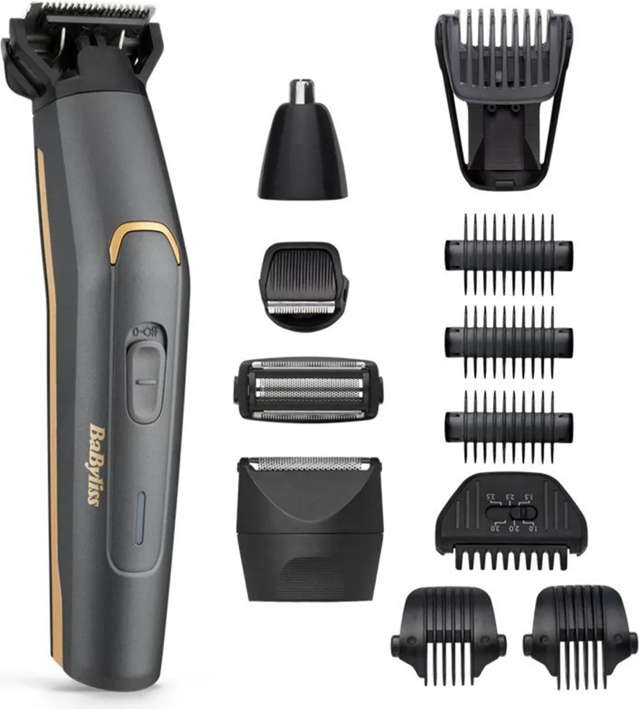 Tondeuse multifonction pour barbe et corps BaByliss MT987E série 12