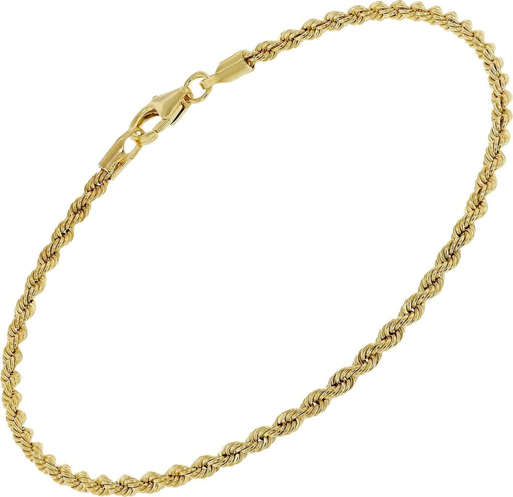 trendor 51881 Damen-Armband 333 Gold / 8 Karat Kordelkette 1