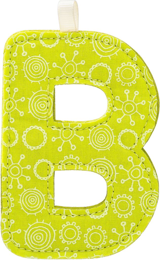 Lilliputiens Buchstabe Stoff : Buchstabe B Buchstaben Sortierung: Buchstabe B