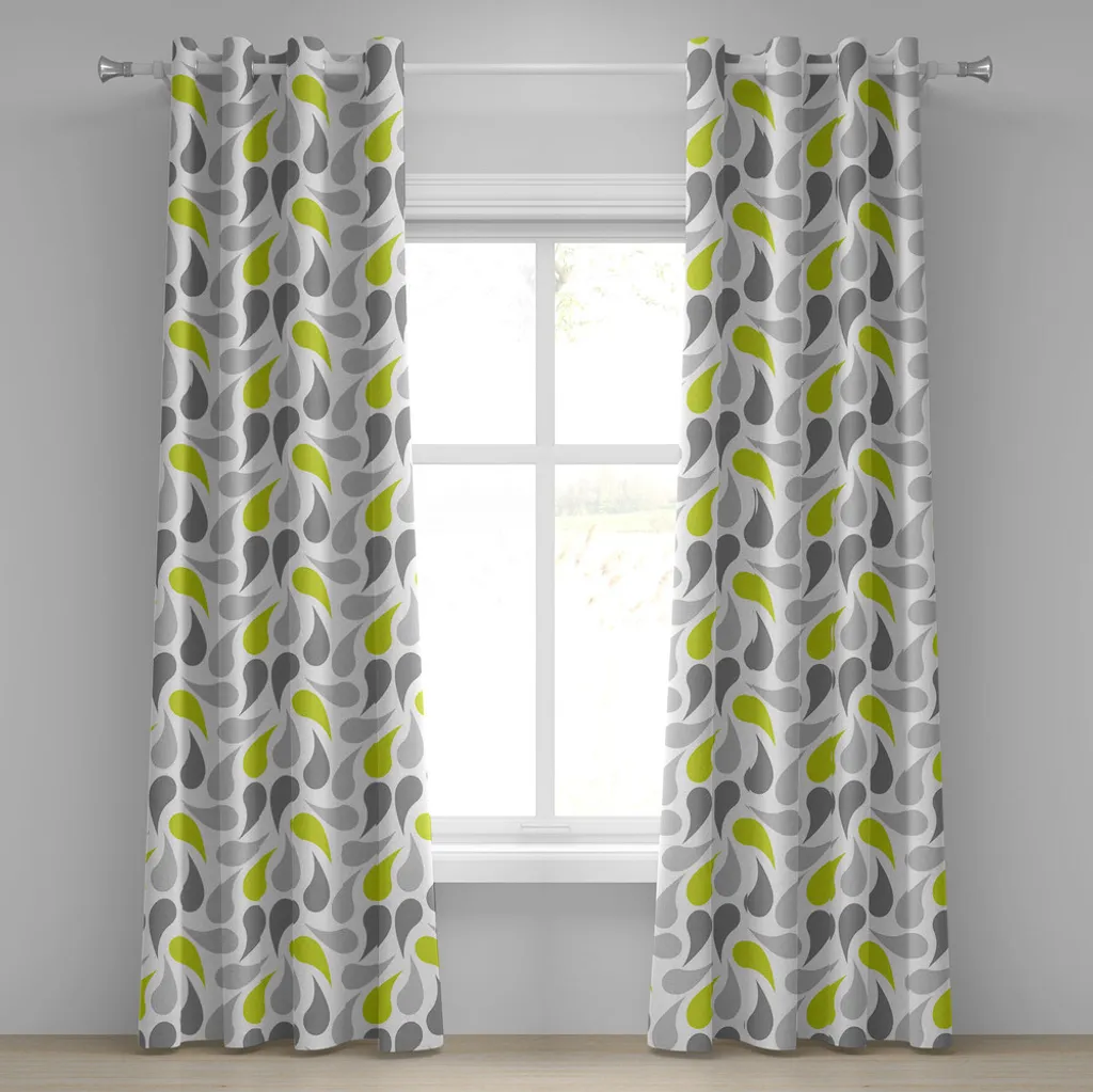 Tenda Geometrica Paisley ABAKUHAUS 280x225cm | Arredo Etnico Elegante