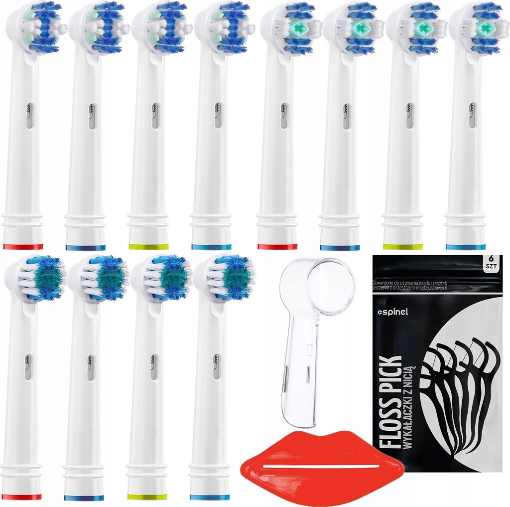 Oral-B Aufsteckbürsten Set 12 Stück Whitening FlossAction Produktbild 
