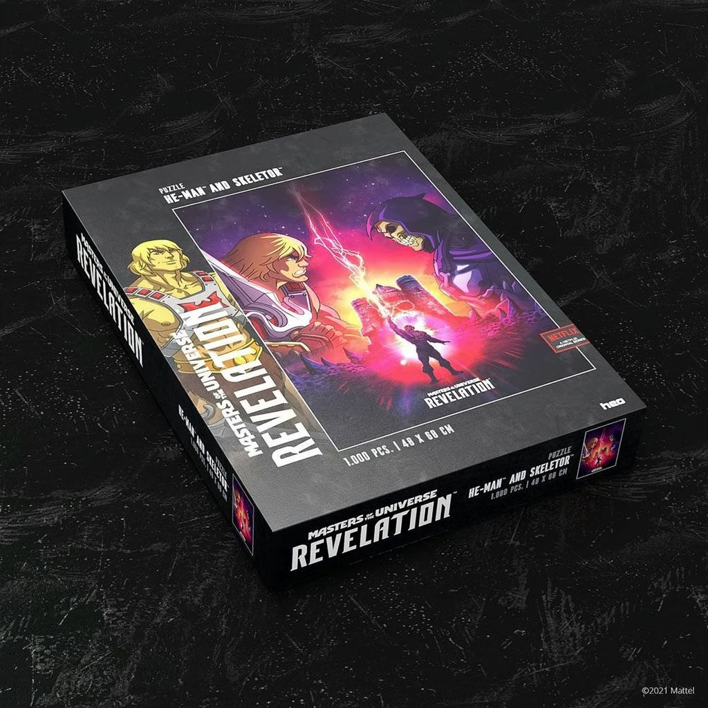 Masters of the Universe: Revelation Puzzle He-Man und Skeletor (1000 Stücke)