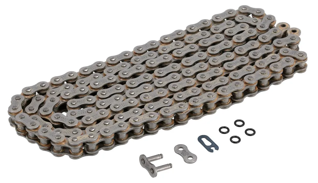 Chaîne moto 420SRO EK O-Ring 146 maillons idéale pour trajet quotidien
