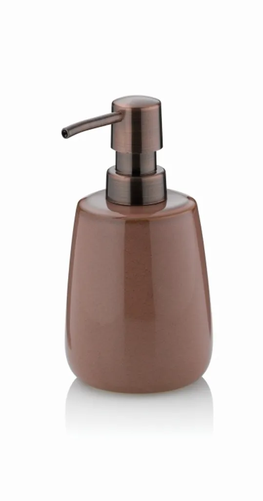Dispenser Sapone Rosa Nuvola Kela Liana 300ml - Accessori Bagno Ceramica - 1