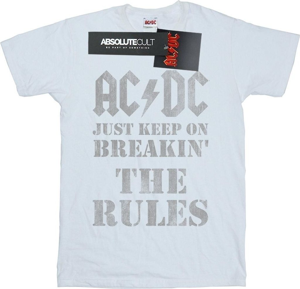 AC/DC - "Just Keep On Breaking The Rules" T-Shirt für Produktbild 