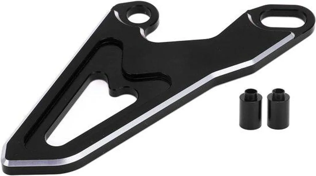 Cache-pignon noir moto en aluminium CNC haute résistance - Universel
