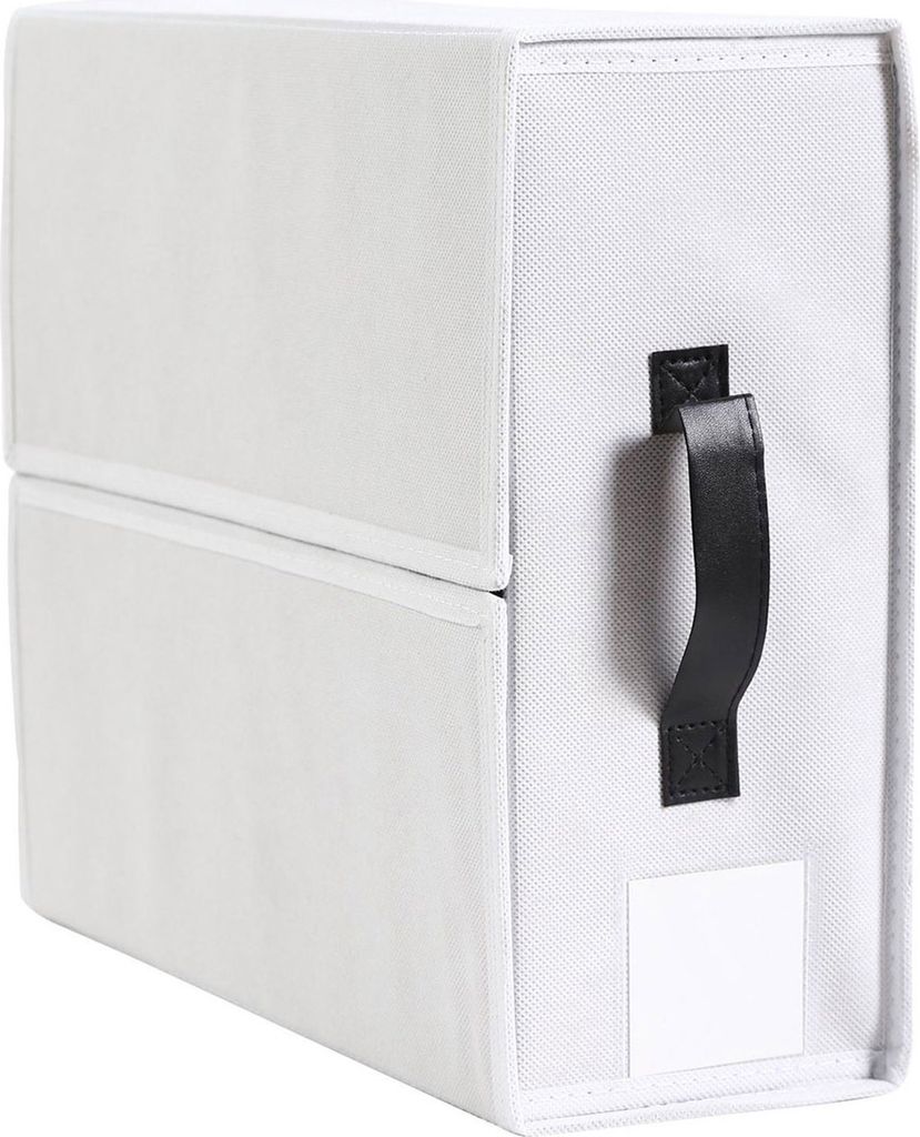 Aufbewahrungsbox für Unterwäsche und BHs mit Reißverschlussgriff-Design, große Kapazität, faltbar, staubdicht, für den Kleiderschrank