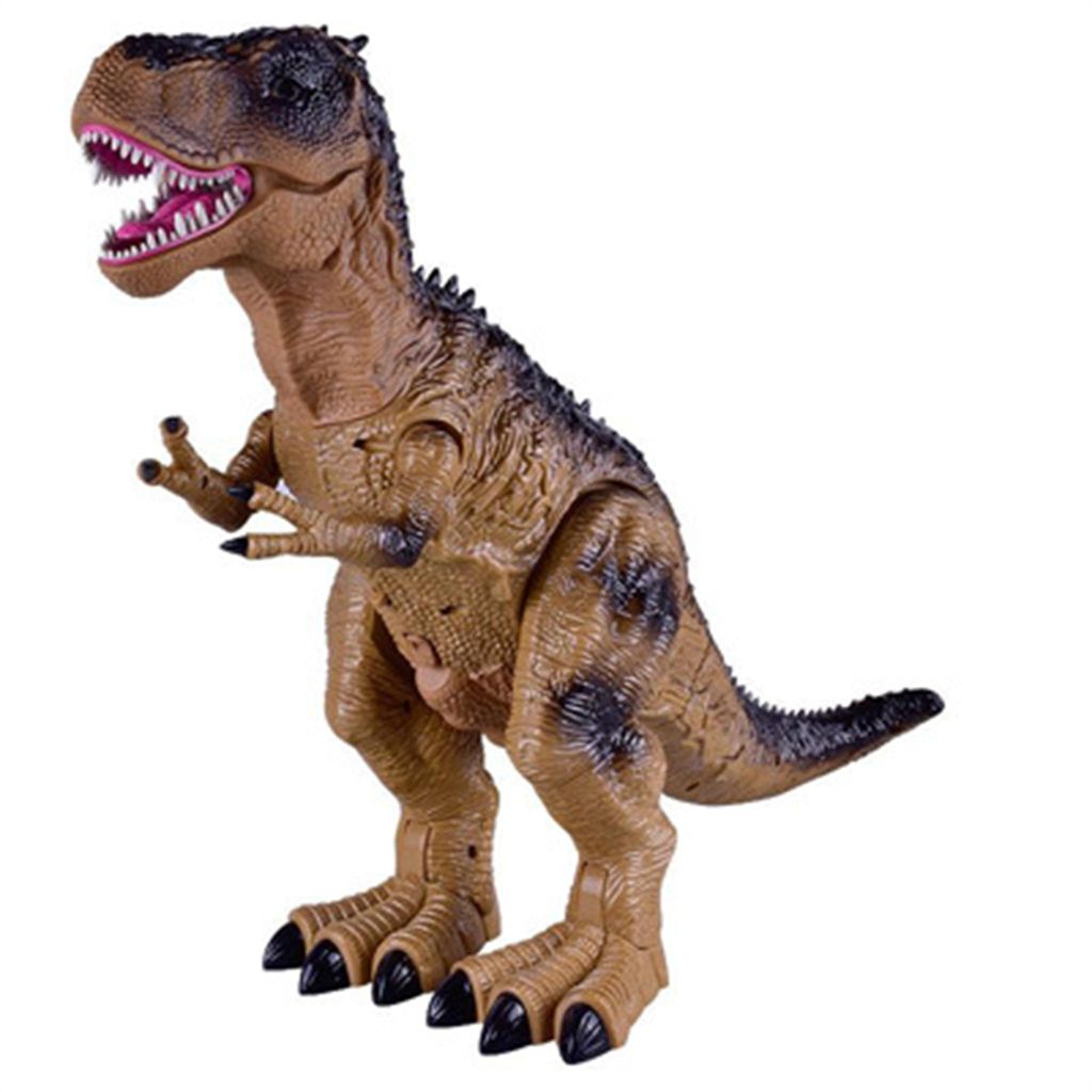 Gehen Dinosaurier Tyrannosaurus Rex Licht auf Kinder Spielzeug Figur Klänge Echte Bewegung LED