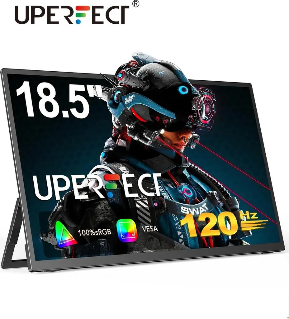 Finissez-en avec le petit écran grâce au moniteur mobile 18 pouces 120Hz