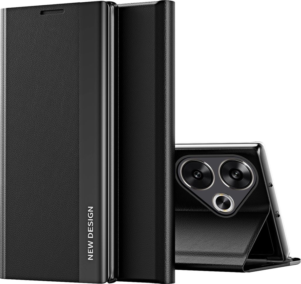 Xiaomi Poco F6 Hülle, Leder PolyurethanMagnetisch Produktbild 