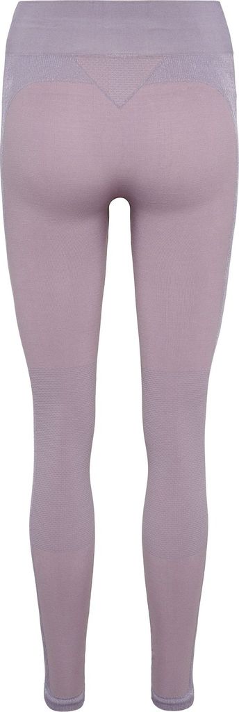 HUMMEL hmlCLEA SEAMLESS MID WAIST TIGHTS, NIRVANA MELANGE, L