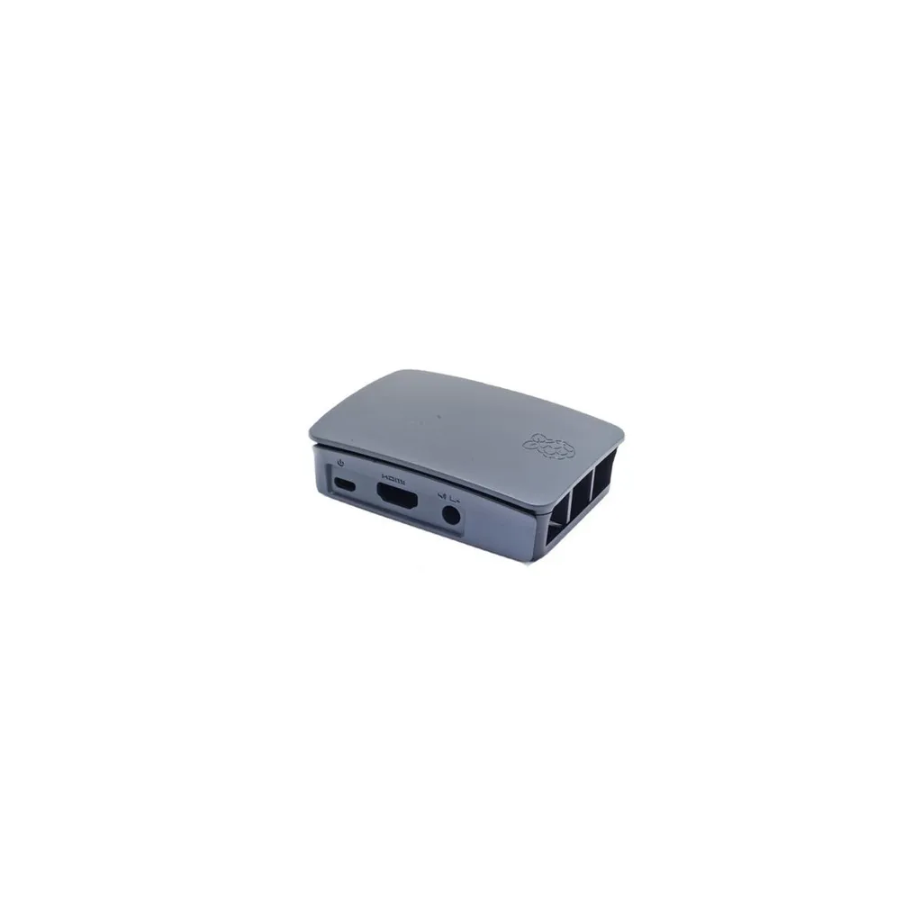 Official Raspberry Pi 3 Case Black/Grey - Ideale per Progetti e HAT - 2