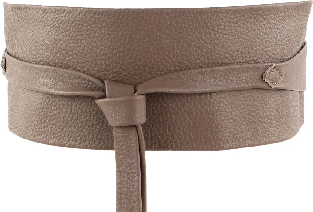 Cintura Vanzetti Masters of Minimalism 7cm Taupe Pelle W110 Donna