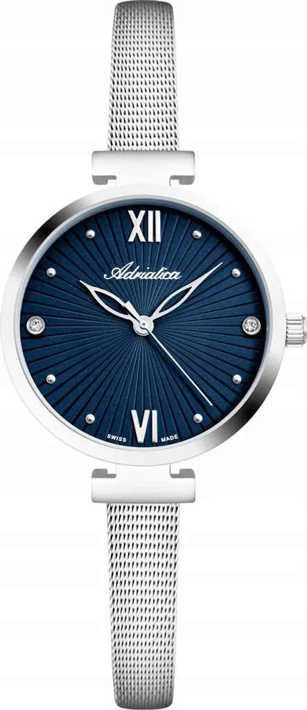 Montre Adriatica A3781.5185Q Argentée : Élégance sans Compromis