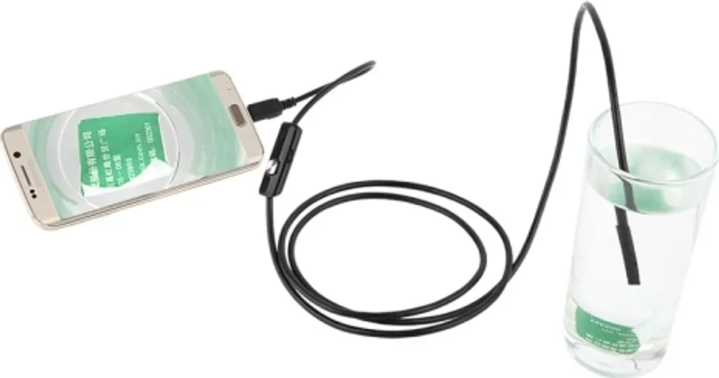 Caméra de plomberie et mécanique USB 5m avec câble rigide modulable - 5