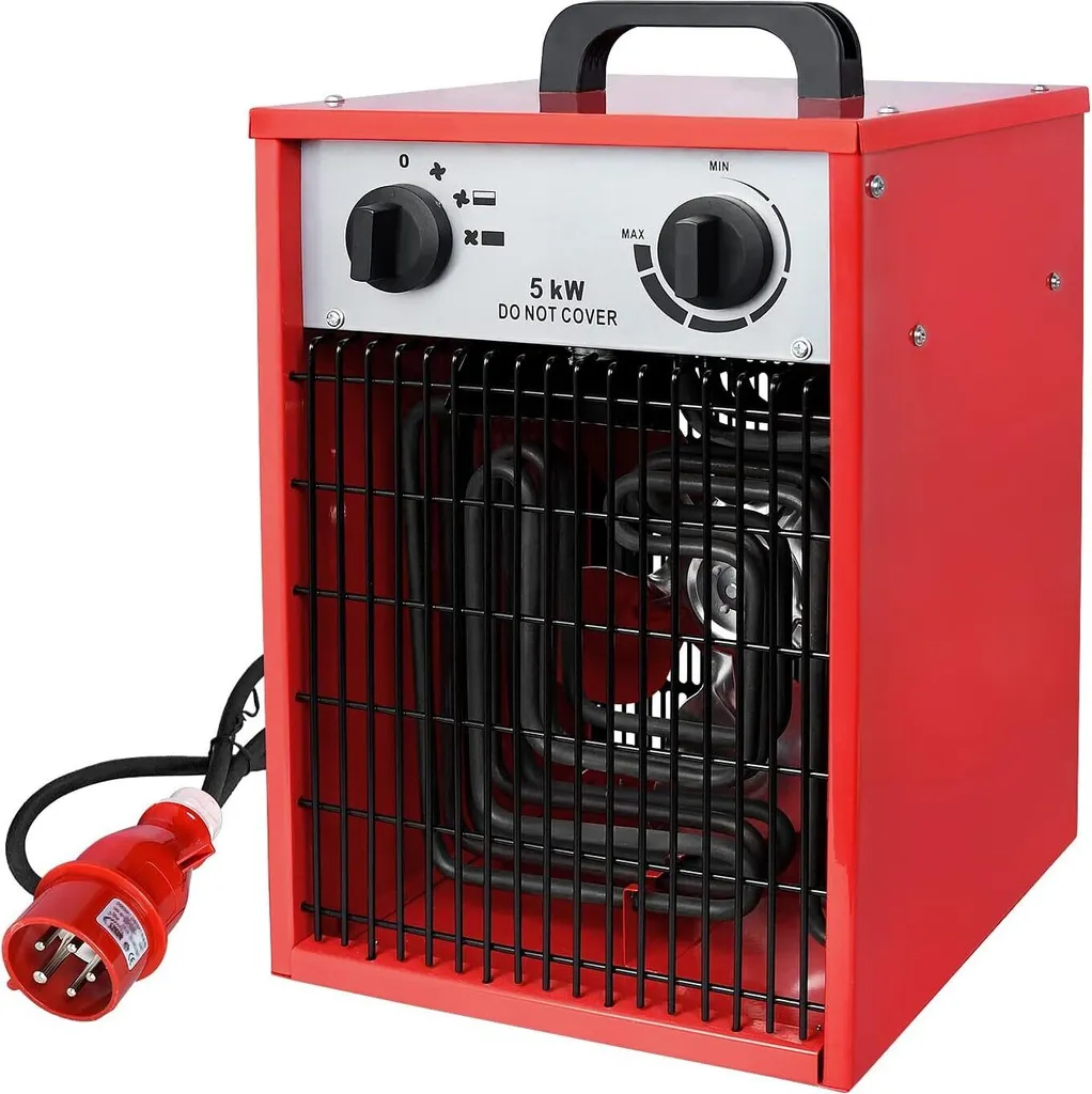Radiateur Soufflant 5KW : Fini le Froid dans votre Garage ou Atelier