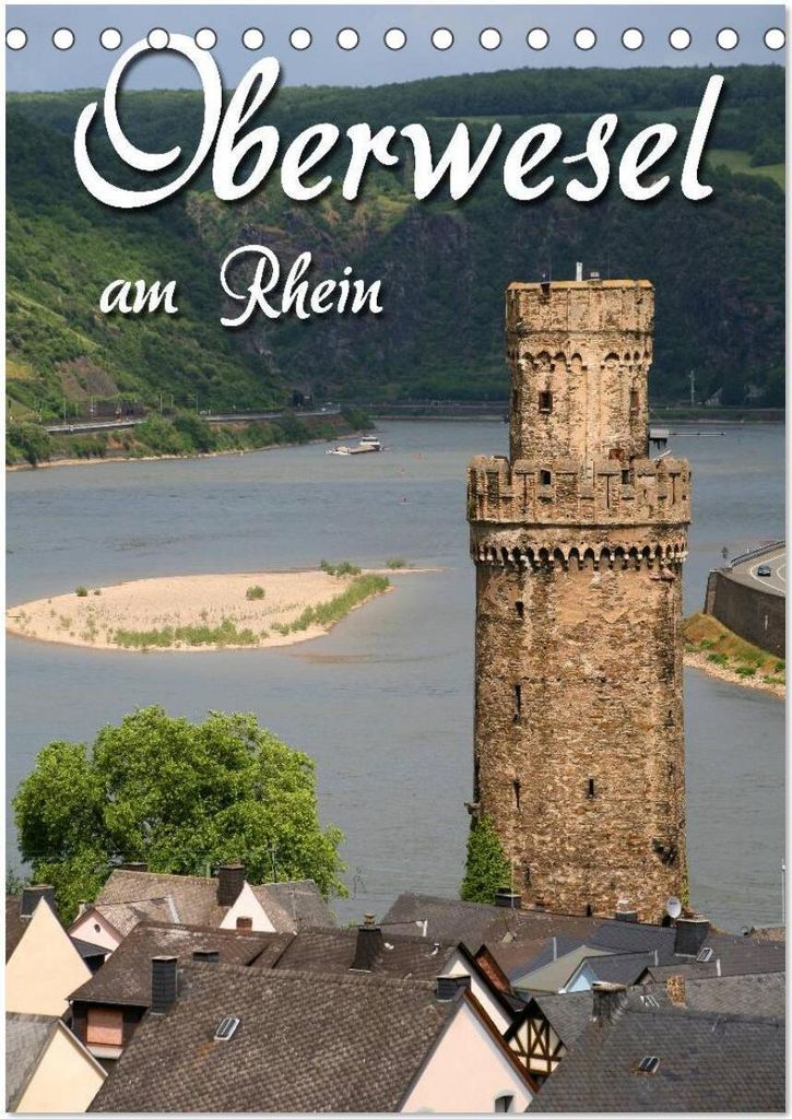Oberwesel am Rhein (Tischkalender 2026 DIN A5 hoch), CALVENDO Monatskalender
