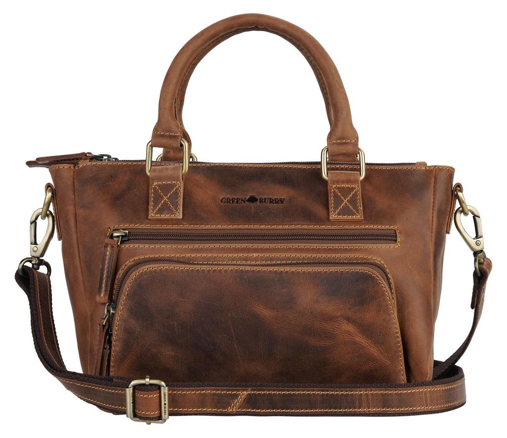GREENBURRY Umhängetasche Handtasche Vintage Crossbody Bag Produktbild 