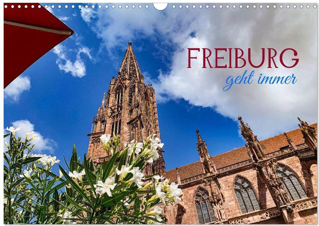 Freiburg - geht immer (Wandkalender 2026 DIN A3 quer), CALVENDO Monatskalender