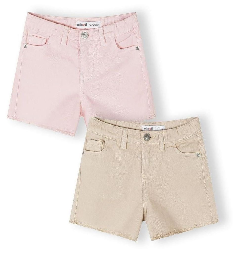 Minoti Shorts Baumwolle Rosa Gr. 158 für Mädchen