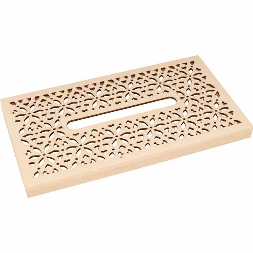 Boîte de rangement fleurie en tissu rigide - Format compact 25,5 cm