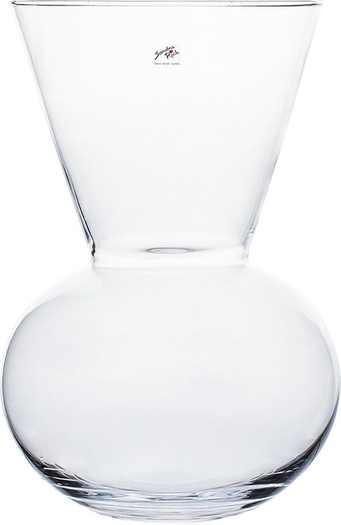 TRUMPET vase - durchsichtig - 18x26 cm - Glas Produktbild 