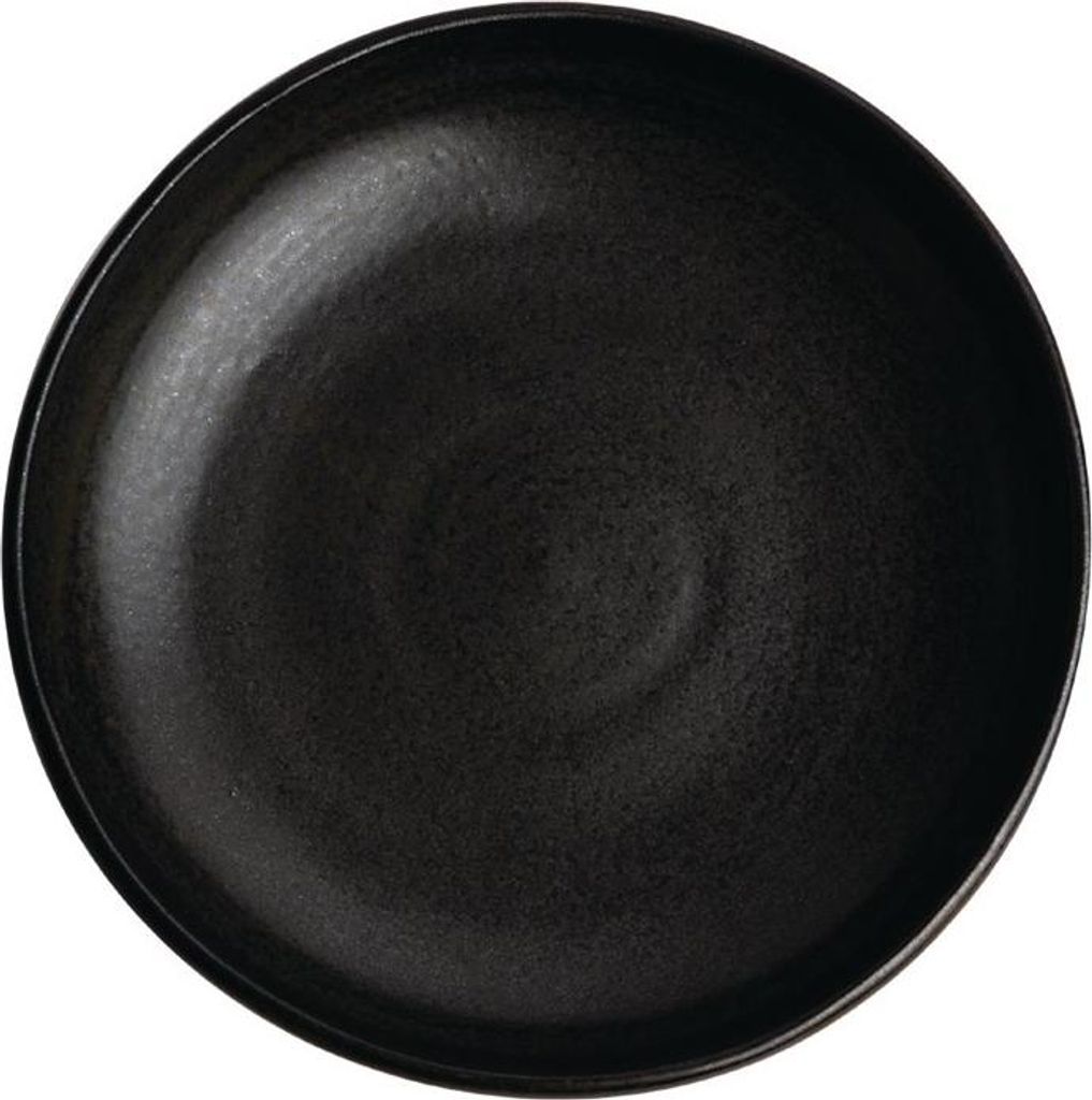 Olympia Canvas Schale mit hohem Rand schwarz 23cm