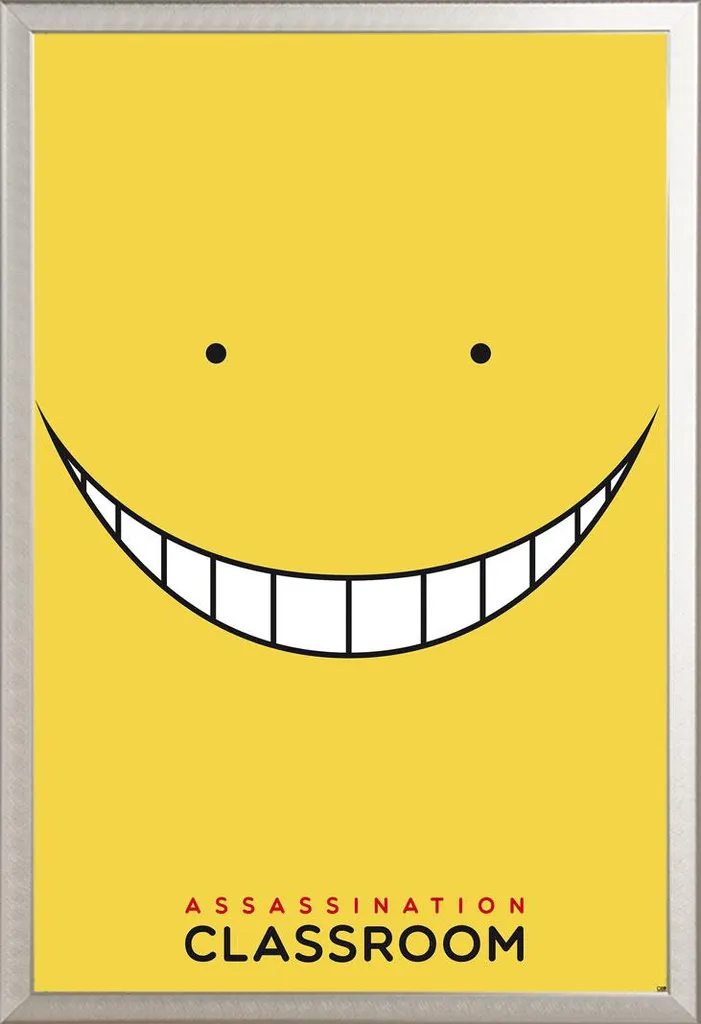 Poster Assassination Classroom 61x91.5 + Cornice Alluminio Shinsuke