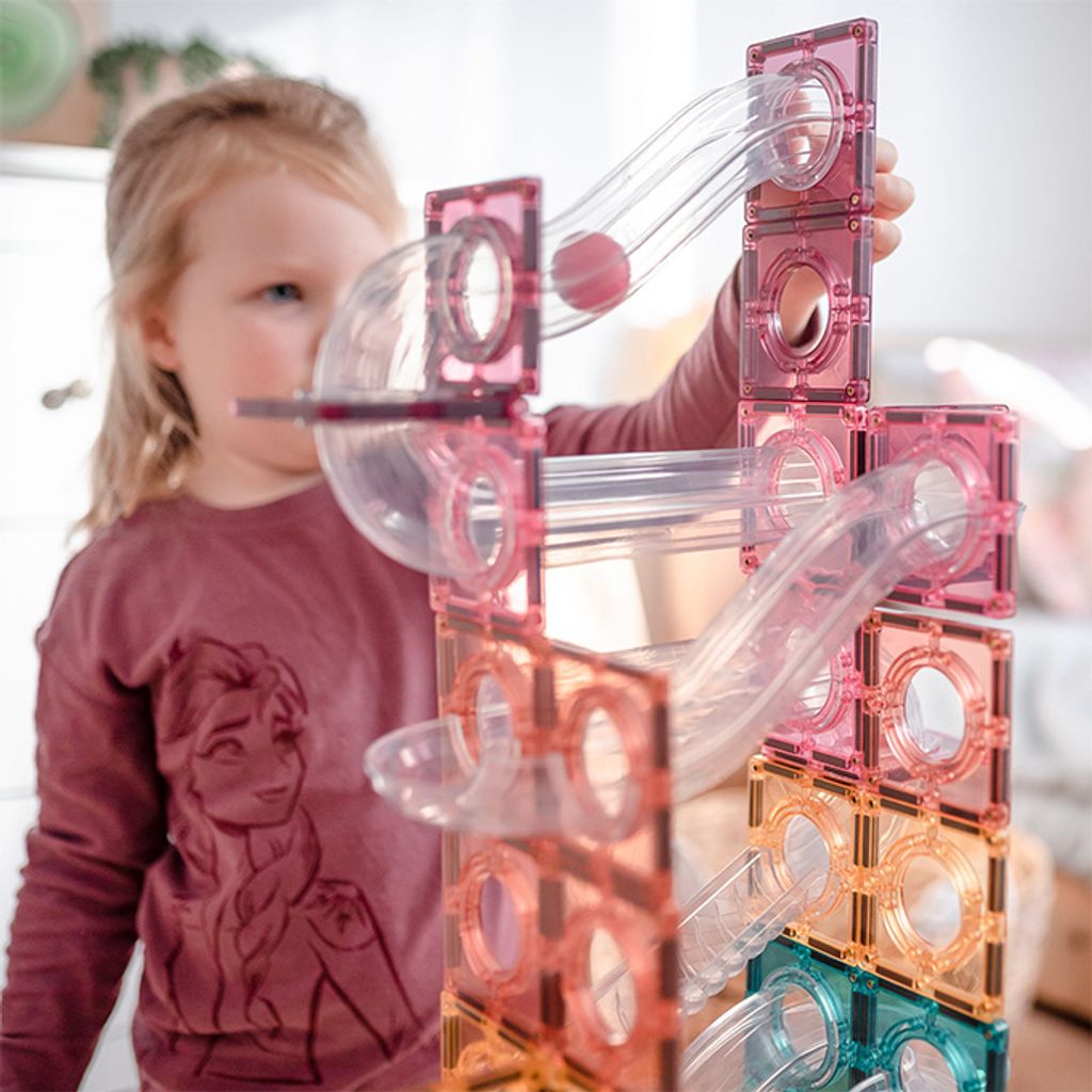 Connetix Tiles - kuličkodráha PASTEL (106 ks) Obrázek produktu 4