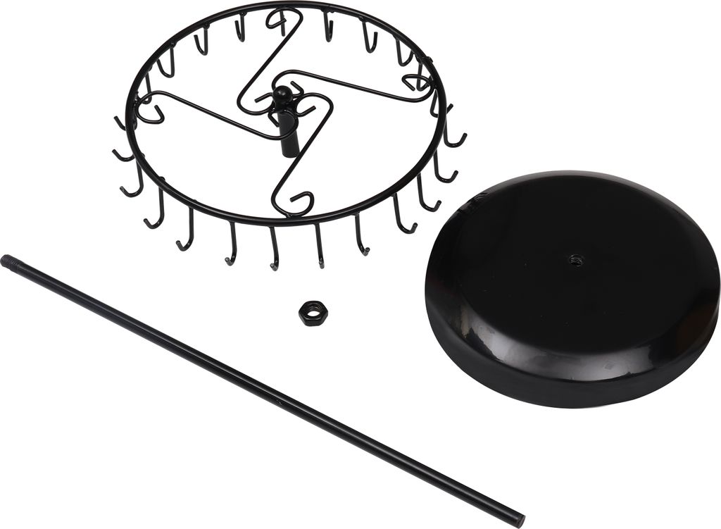 BELLE VOUS Schmuckständer Schwarz (23 Haken) - Schmuckbaum Produktbild 10