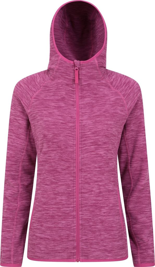 Mountain Warehouse - "Lleyn II" Hoodie mit durchgehendem Reißverschluss für Damen MW1220 (38 DE) (Beerenrot)