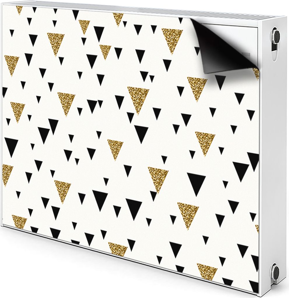 Magnet Heizung Verkleidung Abdeckung Heizung Heizkörperabdeckung 110x60 cm - Dreieck