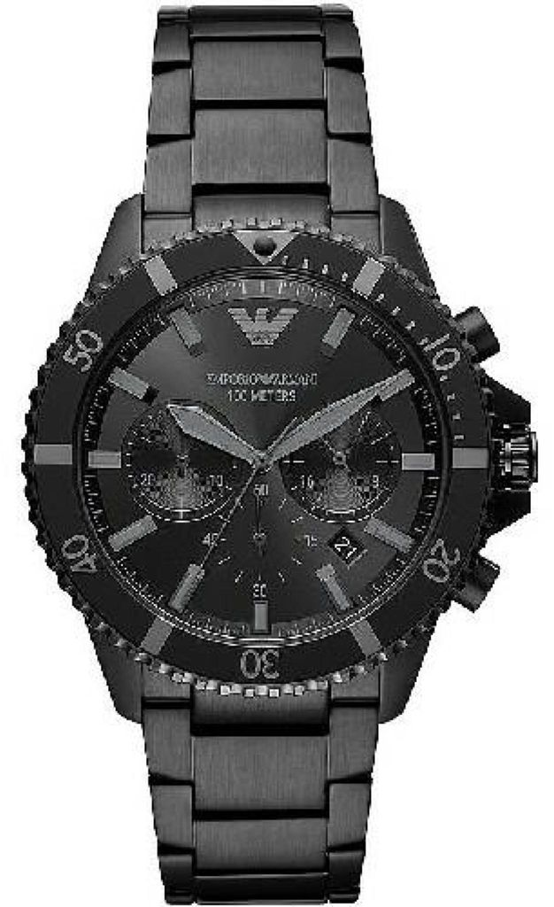 Emporio Armani AR11363  Schwarz - Große one size Produktbild 