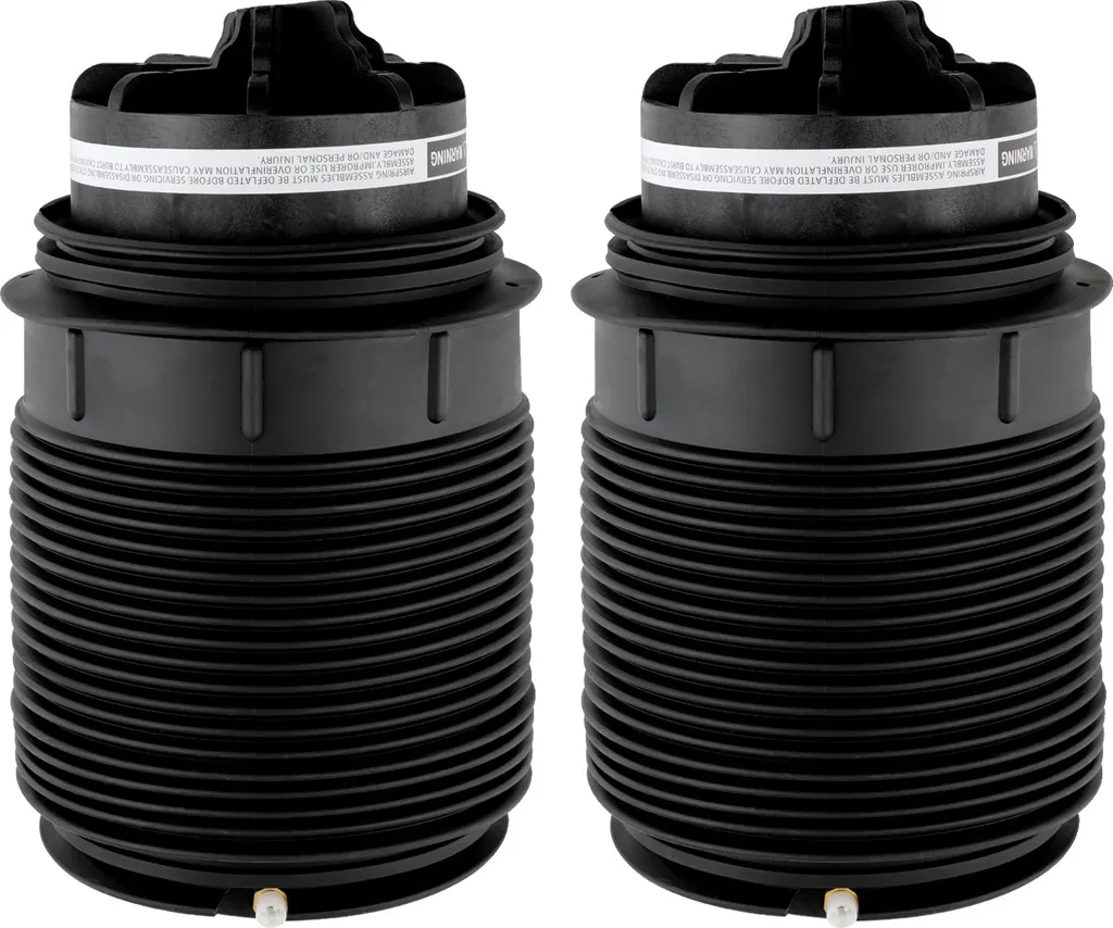 Soufflet de Suspension Pneumatique Haute Qualité en Caoutchouc Naturel x2