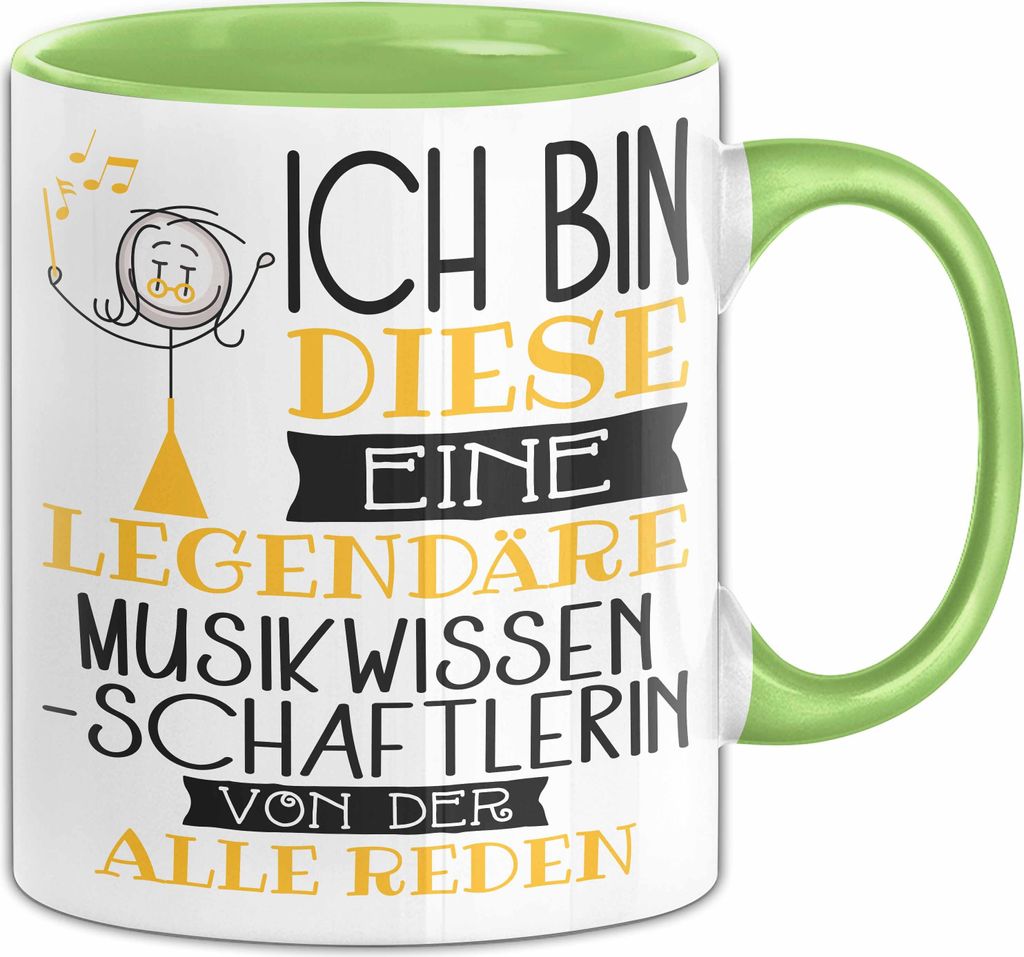 Musikwissenschaftlerin Tasse Geschenk Ich Bin Diese Eine Legendäre Musikwissenschaftlerin Von Der Alle Reden Geschenkidee Geburtstag Weihnachten (...