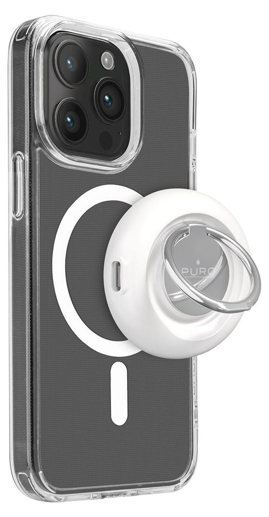 PURO PUCUSBCMAG2WHI, Drinnen, USB, Kabelloses Aufladen, 1,5 m, Weiß