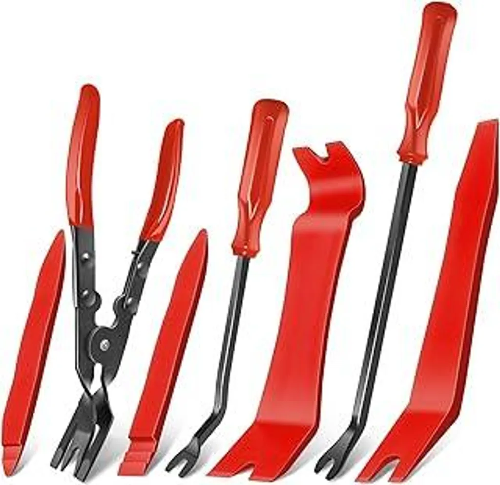 LainKeen Set 6 Leve Per Rimozione Pannelli Auto – Kit Attrezzi Per Tappezzeria E Fissaggi, Impugnatura Ergonomica