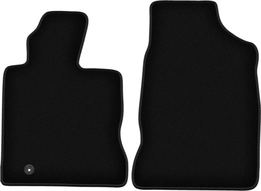 PERFORMANCE Tappetini tappetini auto in velluto personalizzati destinato a Chrysler PT Cruiser 2000-2009 - Premium, Traforato, verde, bianco e rosso -Ricamo CNC preciso, piping traforato di design, ac