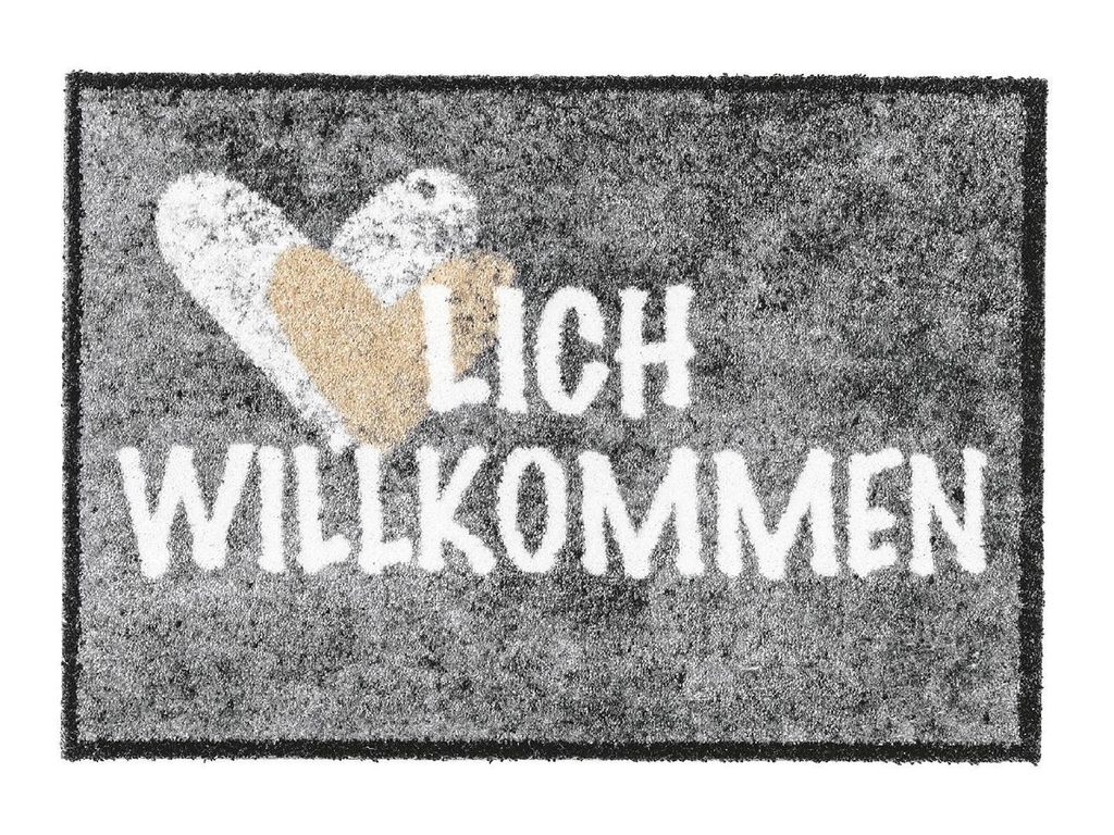 Astra Fußmatte für Innen PURE & SOFT Dunkelgrau 50 x 70 cm